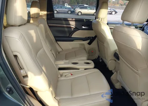 2015 Toyota Highlander Limited Platinum V6 from USA, damaged, VIN 5TDDKRFH4FS175760